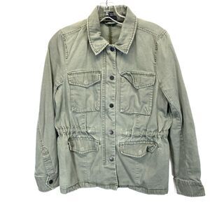 A.N.A Women's Anorak Field Jacket Size Small Green Lightweight RN93677 Military